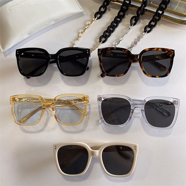 

2020 новый роскошный квадрат полный кадр очки uv400 дизайн одежды импортировала чистый плоский полный кадр fashion star / model полный компл