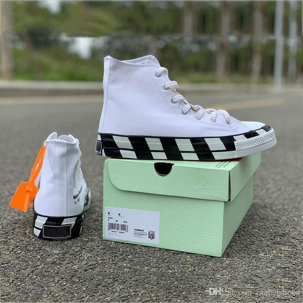 

TOP Black White 2.0 Canvas Skateboard Shoes 2019 Sport Sneakers Mens High Limited Designer Women Basektball Shoe With Box