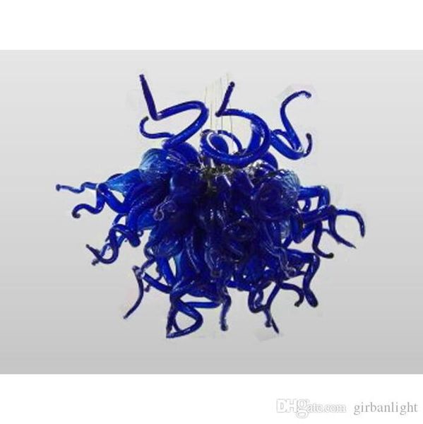

modern art designed blue lamp chandeliers led bulbs italy custom made blown glass small chandelier for home decor