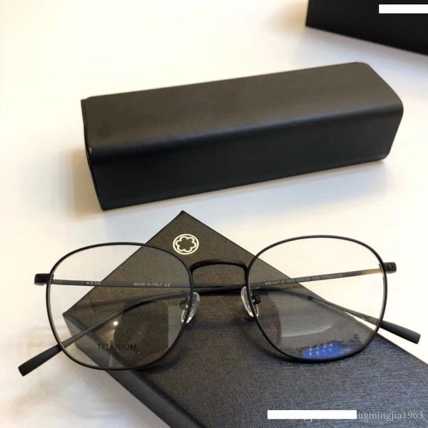 

новые очки кадр женщины мужчины бренд дизайнер оправы для очков дизайнер бренда очки кадр прозрачные линзы очки кадр óculos 667 с футляром, Silver