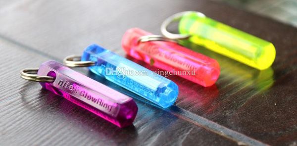 NITE TRITIUM GADGET KEYRING GLOWRING GLOW STICK DOG PET UK Manufactured