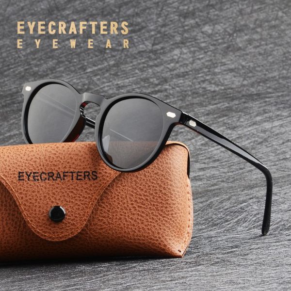 

polarized new round mirrored sunglasses brand designer round glasses mens womens classic tr90 sun glasses driving eyewear 2019, White;black