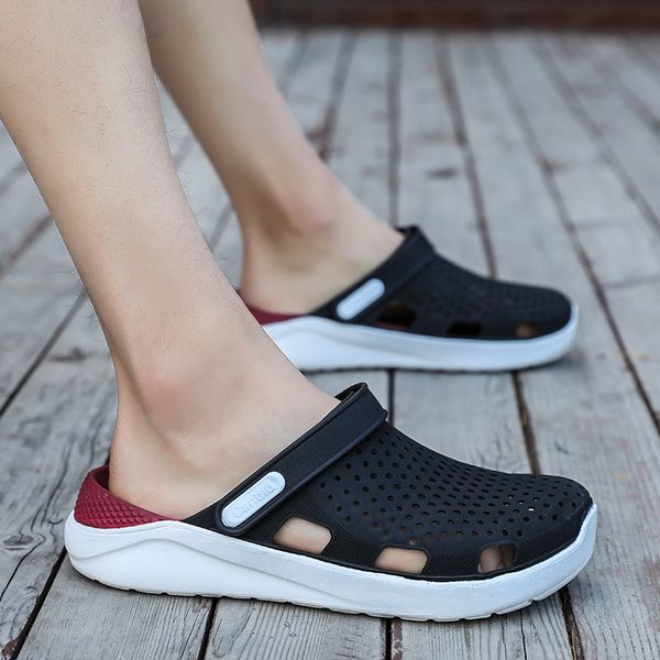

original new garden flip flops water shoes men couples flat summer beach aqua slipper outdoor swimming sandals gardening shoes