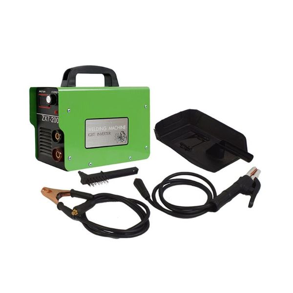 

zx7-200 mini digital display dc inverter arc welder 220v igbt portable welding machine 20-120a for home diy repairing
