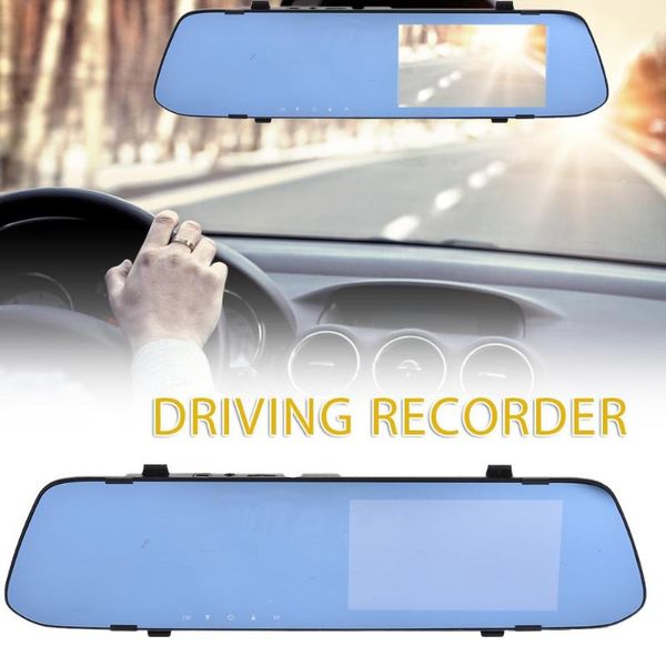 

dvr car dash cam driving recorder dashboard camera full hd with 4inch lcd screen g-sensor for recording motion detection