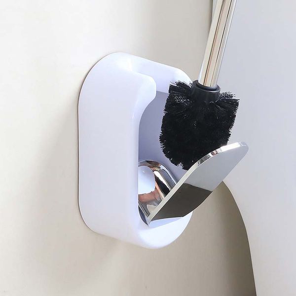 

creative nail-wall-mounted toilet brush set upscale l and club stainless steel toilet brush household bathroom cleaning storage box