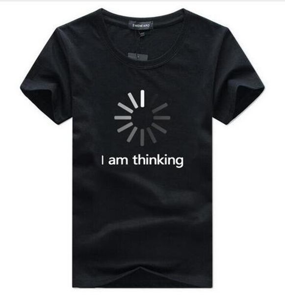 

men's t-shirts casual o-neck short sleeves print funny t shirts men summer fashion brand tee shirt homme size 5xl, White;black