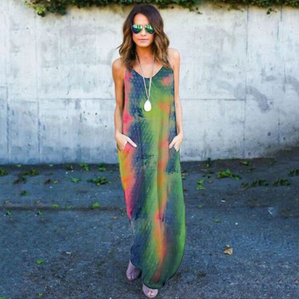 

olive green beach dress sale dresses with tie dye roundneck beach wear for ladies boho beach vestiti abiti lspts, Black;gray