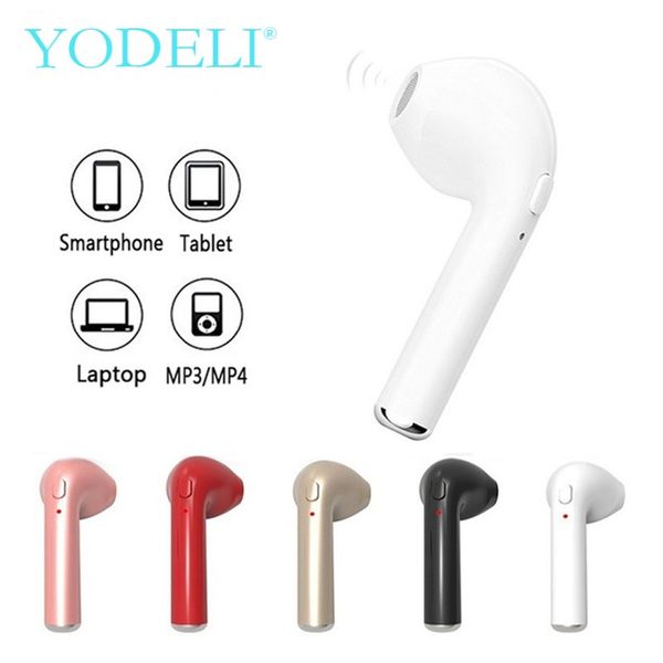 

Mini Wireless Bluetooth Earphones in-ear Earbuds Single Headset Bluetooth Earpiece With Microphone For iPhone XiaoMi Phone