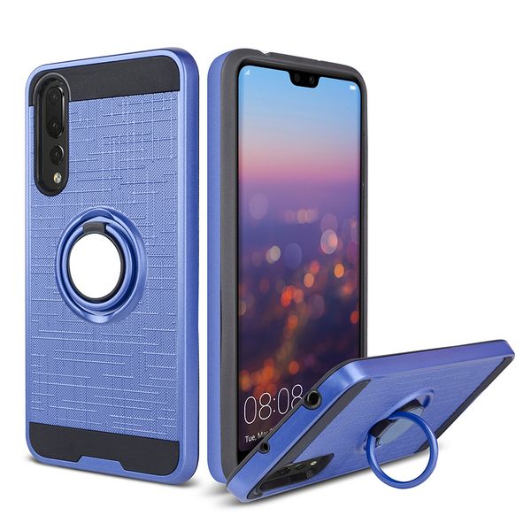 

Кольцо Автомобильный Держатель Магнитный Гибридный Чехол для Huawei P30 Lite Y6 Pro 2019 Y7 Hon