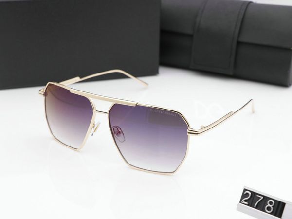 

hipping 2020 new leisure personality sunglasses for man woman eyewear designer sunglasses metal trend fashion outdoor sunglasses 278, White;black