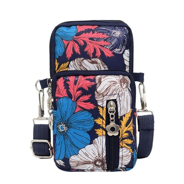 

2020 summer outdoors handbag floral printing large capacity casual shoulder bag crossbody bags for women bolso mujer