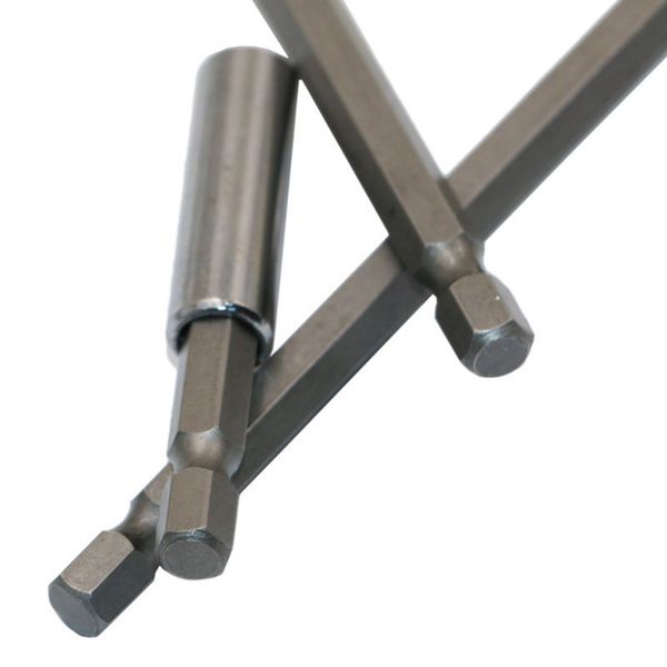 

magnetic screwdriver extension drill 3pcs 60/100/150mm quick release 1/4 tools bit set jdh99