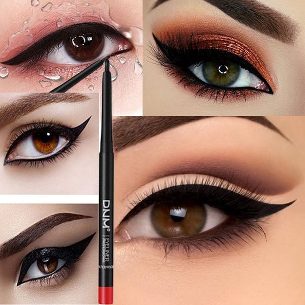 

women eyeliner pen long lasting waterproof eye liner brush with sharpener cosmetic tool @me88
