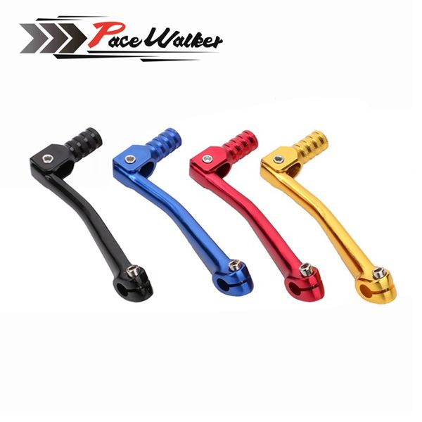 

motorcycle cnc aluminum folding gear shift lever fit kayo apollo bosuer 110/125/140/150/160/250cc dirt bike lever