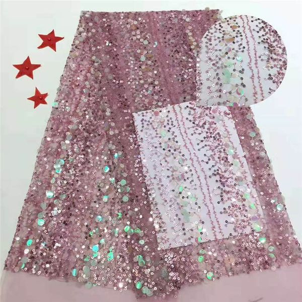 

latest french lace fabric 2019 sequins lace embroidery african party dress for african lace fabric ni1996, Black;white