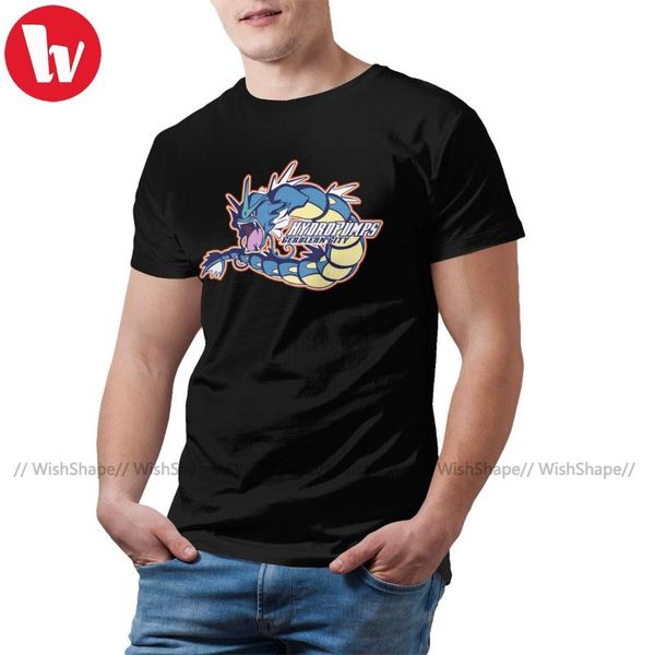 

magikarp футболка cerulean city hydro t-shirt mens graphic tee shirt короткие рукава мода tshirt, White;black