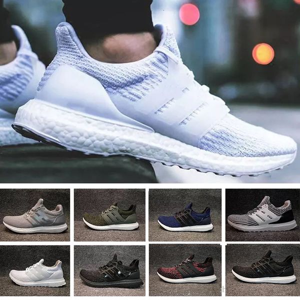 

новый ультра обувь ub 3.0 тройной черный белый primeknit синий cny мужчины женщины кроссовки ультра 4.0 ultrashoes спорт кроссовки