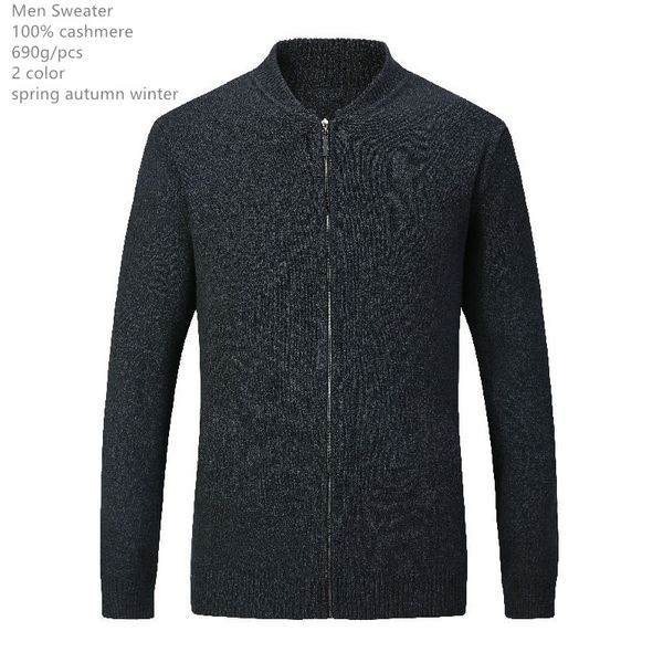 

men's sweaters naizaiga 100% cashmere siping craft extra thick pure cardigans sweater , mpsm313, White;black