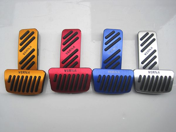 

sale for verna at aluminum fuel brake foot pedal car pedals fast air send 3 pcs