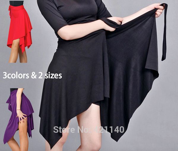 

professional latin dance wear dancesport dress black red purple long skirt very good quality short skirt size fit all