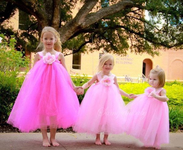 

5 цветов девушка цветок бантом кружева платья-слинг платье новый детский принцесса радуга цвета без рукавов пачка юбки платья, Red;yellow