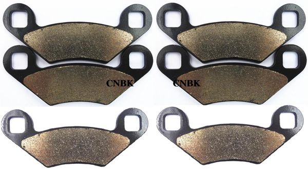

brake pads set fit polaris atp 330 500 hawkeye outlaw 04 - 07 sportsman 300 400 touring 08 - 10 x2 efi 700 800 07 09