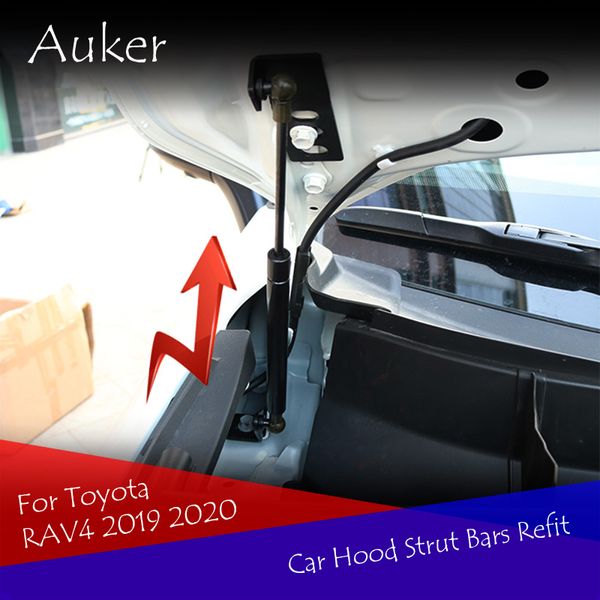 

for rav4 xa50 2019 2020 car front hood engine cover hydraulic rod strut spring bars bracket car styling