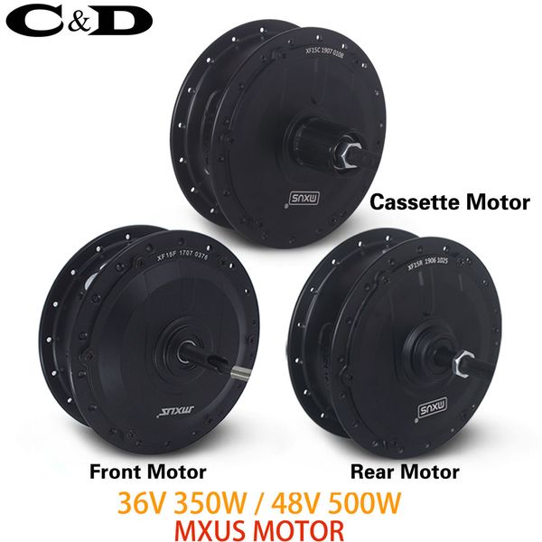

36v 350w 48v 500w xf15f xf15r high speed brushless gear hub motor e-bike motor front rear wheel drive mxus brand