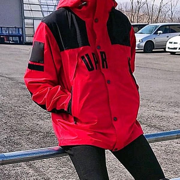 

19ss box logo x thenf arc logo mountain parka outdoor jacket повседневная уличная скейтборд хип-хоп пальто спортивная верхняя одежда куртка, Black;brown