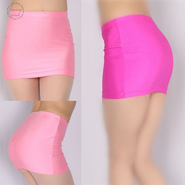 

wetlook elastic package hip pencil skirt high waist korean skirt micro mini skirts pink kawaii miniskirt jupe streetwear, Black