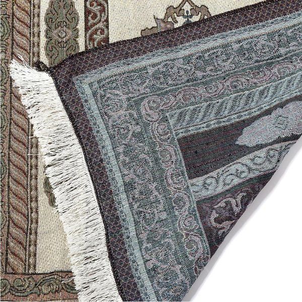 

blanket cotton blend carpet home tassel travel portable gift decoration tablecloth bedroom for muslim prayer rug thin