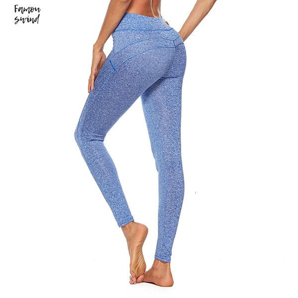 

leggings women workout trousers push up fitness legging femme patchwork pants long mujer high solid hip women leggings, Black