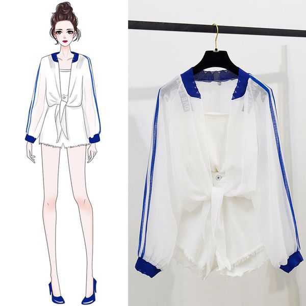 

cyanlee женщины новое лето демин короткие наборы мода sportwear костюм рубашка верхняя жилет короткий брюки три 3 шт набор спортивные костюм, White