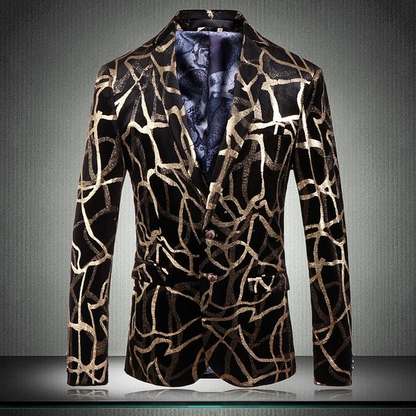 

2018 autumn new style men's suit-style plus-sized stage wear men's slim fit suit, White;black