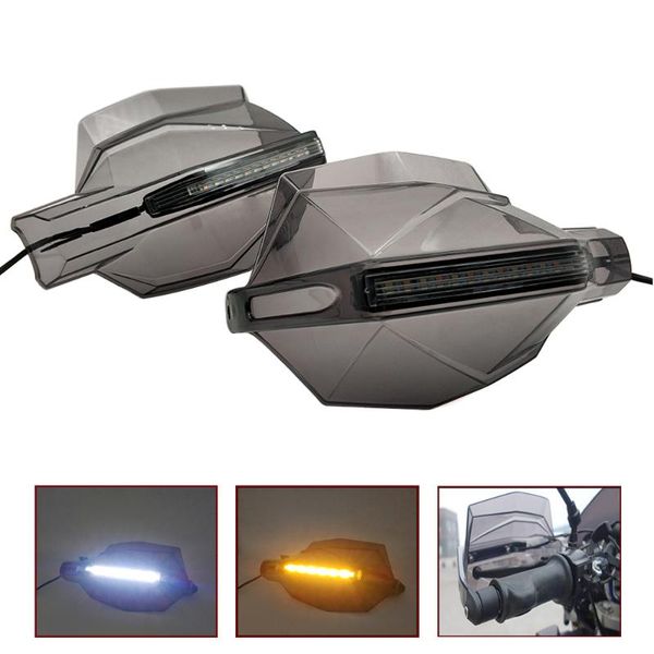 

motorcycle hand guards 7/8" handlebar with led light motocross handguards for 150xc 250xc 300xc 450xc 125exc 200exc 250exc