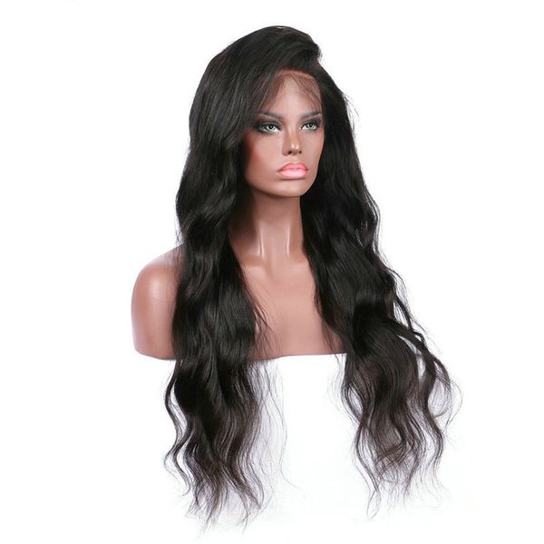 2019 Natural Full Lace Gradient Wig Long Curly Hair Synthetic Wig Fashion Costume Lace Front Human Hair Wigs Daily Wavy Cosplay Bun Ring Hair Styles
