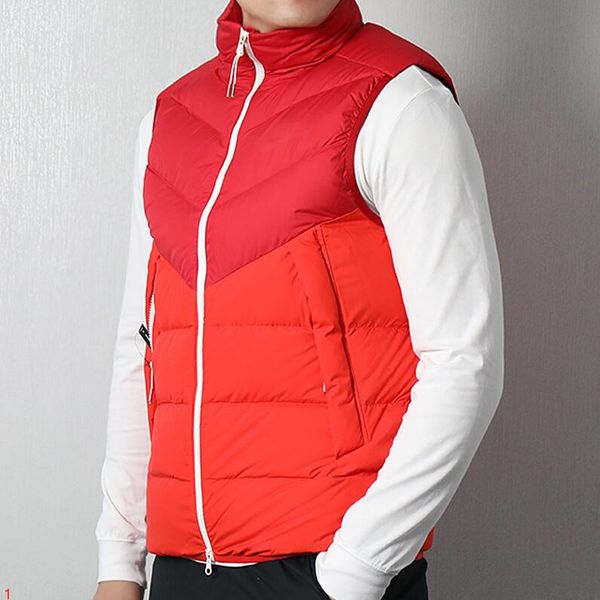 

mens jacket parkas vests down coat hooded luminous waterproof for men and women brand windbreaker luxury quality hoodie jacket thick 1, Black;white