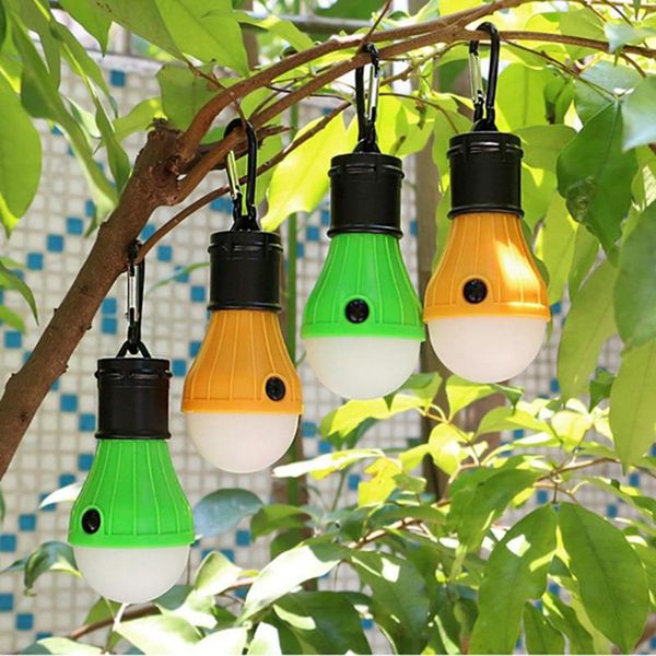 

portable lantern tent light outdoor emergency hanging hook flashlight 3 modes carabiner bulb light 4 colors emergency light