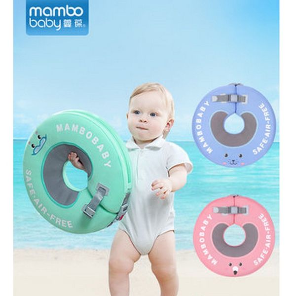 

mambo baby swimming neck ring inflatable infant floating kids swim pool accessories circle bathing solid rings toy