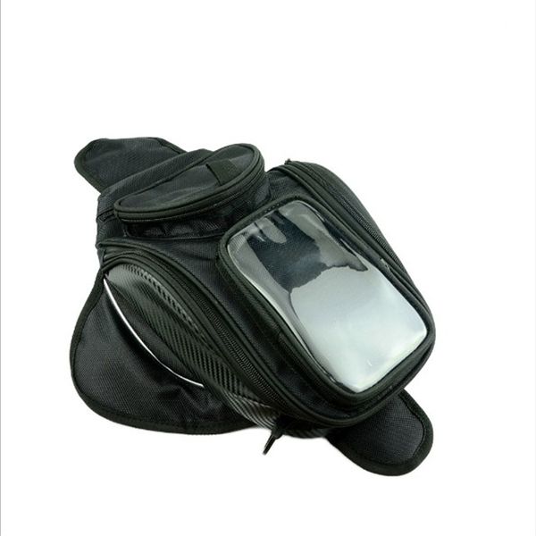

quality big screen motorcycle tank bag motorbike oil fuel bag magnetic motorcycle oil fuel tank bike saddle running
