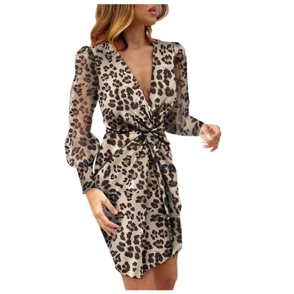 

cover-ups sagace beach dress women 2021 long sleeve v neck vestido casual corto estampado mini holiday sundress