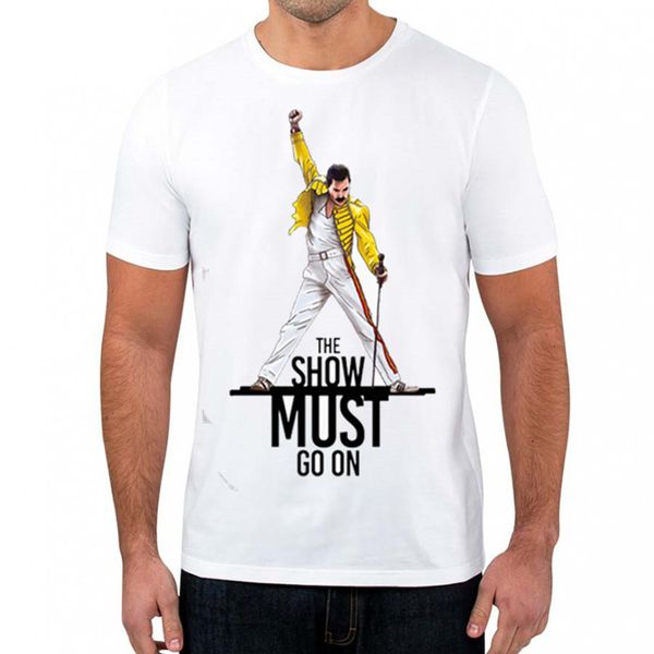 

mens freddie mercury the queen band t-shirt mens hip hop rock hipster t shirt casual tshirts harajuku tees size s-3xl, White;black