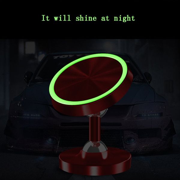 

держатель телефона автомобиля двухсторонняя регулировка luminous magnetic автомобилей держатели 360 градусов магнитный универсальный в автом