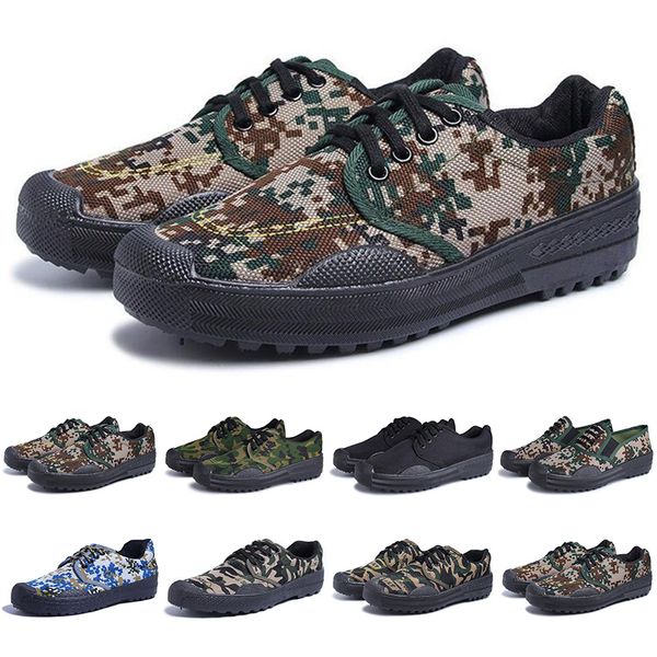 

2020 canvas casual shoes men women camouflage military camping hiking navy blue non-slip runner mens trainers sneakers size 36-44 color15
