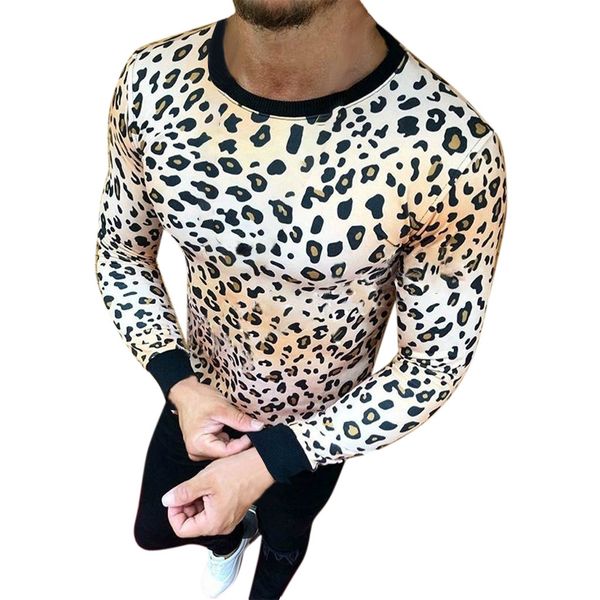 

slim shirt men fashion men's long sleeve shirt leopard print long-sleeve beefy muscle basic solid blouse chemise hom, White;black
