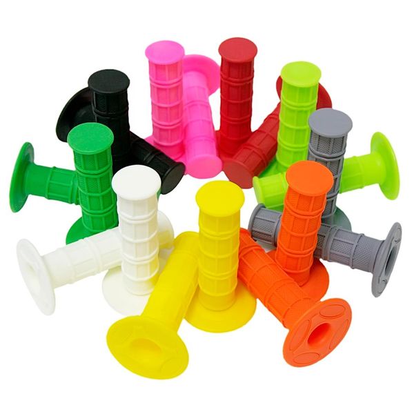 

2pcs practical motorcycle hand pro grips dirt bike motocross gel handle bar kld