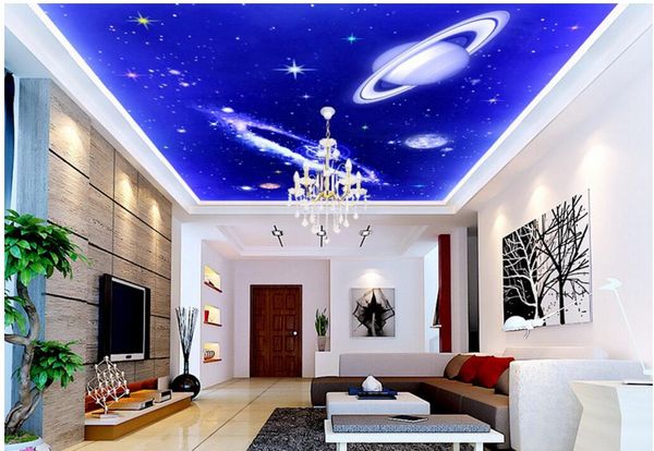 

3d wallpaper custom p on the wall hd dream star planet ceiling mural living room home decor 3d wall murals wallpaper for walls 3 d