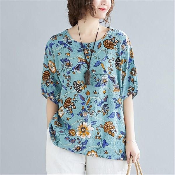 

fat sister large size women's round collar loose casual slim versatile t-shirt short-sleeved t-shirt women, White