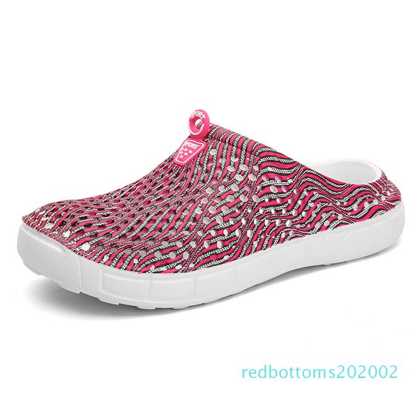 

cool and comfortable breathable women's shoes summer new large size hole shoes bird's nest sandals and slippers r02, Black